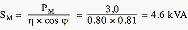 FC maximum continuous output formula